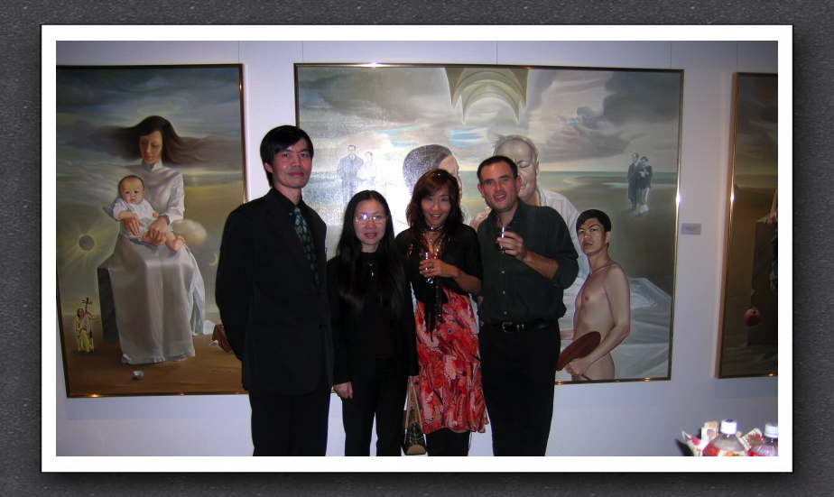 with Tuyet Nhung (Vietnam News Agency), Reiko (RIKEN) and Mario (Australia)